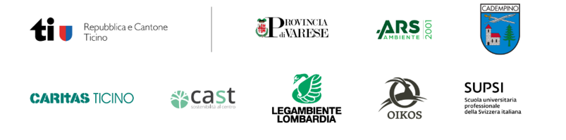 Loghi dei partner e degli enti finanziatori del progetto RIDUCITI